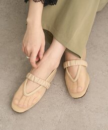 Omekashi（オメカシ）の「メッシュフラットシューズ（パンプス）」