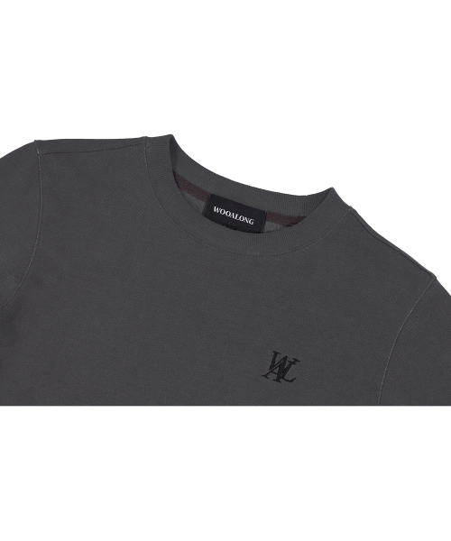 WOOALONG(ウアロン)の「Rib waist long sleeve T-shirt - KHAKI(Tシャツ/カットソー・レディース・カーキ・M/S)」の4枚目の写真