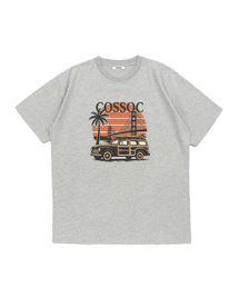 アイライクトラベル 半袖Tシャツ(GREY)