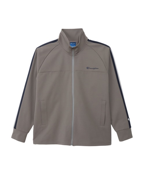 Champion（チャンピオン）の「【Champion/チャンピオン】メンズ スポーツ ジップジャケット（ブルゾン・メンズ・ベージュ系2/ダークネイビー/ブラック・X-LARGE/LARGE/MEDIUM）」の2枚目の写真