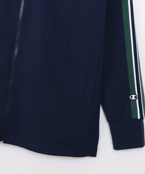 Champion（チャンピオン）の「【Champion/チャンピオン】メンズ スポーツ ジップジャケット（ブルゾン・メンズ・ベージュ系2/ダークネイビー/ブラック・X-LARGE/LARGE/MEDIUM）」の13枚目の写真