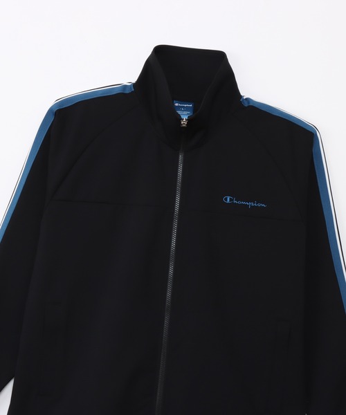 Champion（チャンピオン）の「【Champion/チャンピオン】メンズ スポーツ ジップジャケット（ブルゾン・メンズ・ベージュ系2/ダークネイビー/ブラック・X-LARGE/LARGE/MEDIUM）」の7枚目の写真