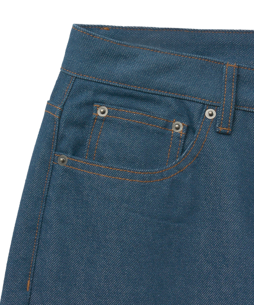 NOIRER(ノイア)の「80Sクラシックストレートデニムパンツ(ティルブルー)(デニムパンツ・メンズ・その他・48/50/52)」の5枚目の写真