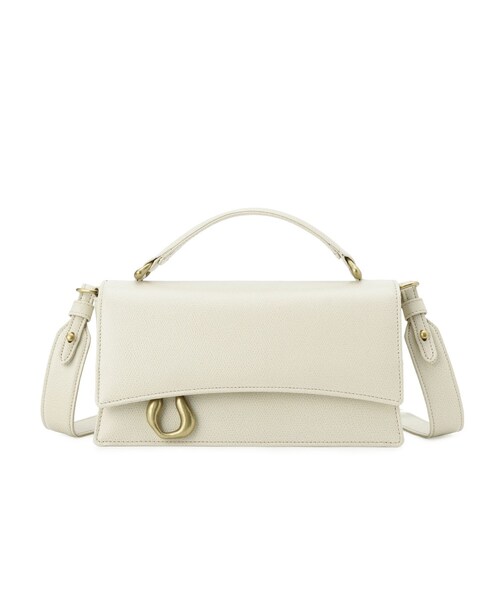 TOFF&LOADSTONE（トフアンドロードストーン）の「カプリース（ハンドバッグ・レディース・ナチュラル/ライトグレー系9/グリーン系5/ブラック/ホワイト系6・00）」の4枚目の写真