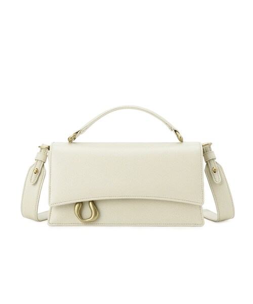 TOFF&LOADSTONE（トフアンドロードストーン）の「カプリース（ハンドバッグ・レディース・ナチュラル/ライトグレー系9/グリーン系5/ブラック/ホワイト系6・00）」の9枚目の写真