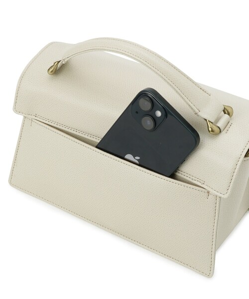 TOFF&LOADSTONE（トフアンドロードストーン）の「カプリース（ハンドバッグ・レディース・ナチュラル/ライトグレー系9/グリーン系5/ブラック/ホワイト系6・00）」の18枚目の写真