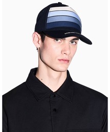 ARMANI EXCHANGE（アルマーニエクスチェンジ）の「【A|X アルマーニ エクスチェンジ】グラデーションテープディテール キャップ（キャップ・メンズ）」
