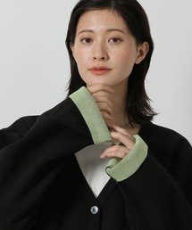 LAKOLE | 配色Vネックカーディガン / 648319(カーディガン/ボレロ)