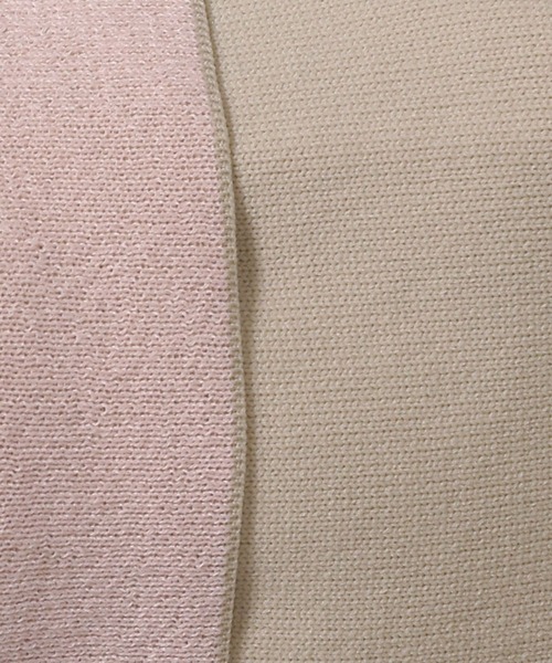 LAKOLE（ラコレ）の「配色Vネックカーディガン / 648319（カーディガン/ボレロ・レディース・イエロー/ベージュ/グレー/ブラック・FREE）」の22枚目の写真