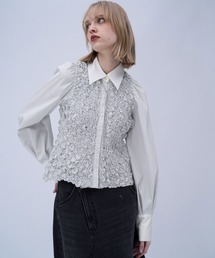 HARE | チェックシャーリングシャツ(HARE)(シャツ/ブラウス)