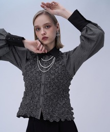 HARE（ハレ）の「チェックシャーリングシャツ(HARE)（シャツ/ブラウス）」