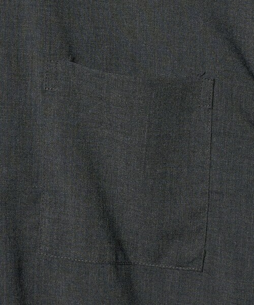 green label relaxing(グリーンレーベルリラクシング)の「【WEB限定】JUST fit ウールライク シャツ -横ストレッチ-(シャツ/ブラウス・メンズ・モカ/ダークグレー/ブラック・S/L/M/XL)」の19枚目の写真