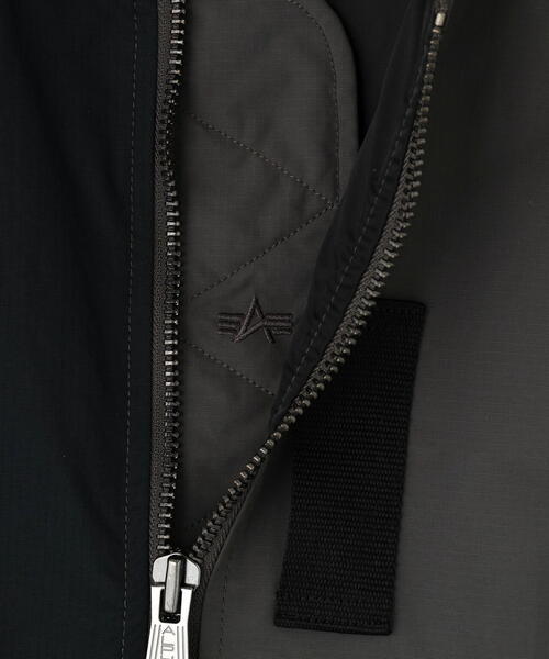 Alpha Industries（アルファインダストリーズ）の「Alpha Industries/アルファ インダストリーズ/L-2B RELAXED PATCHWORK FLIGHT JACKET/エルツービー リラックスド パッチワーク フライト ジャケット（その他アウター・メンズ・ブラック/ブルー系その他5・S/M/L/XL）」の5枚目の写真