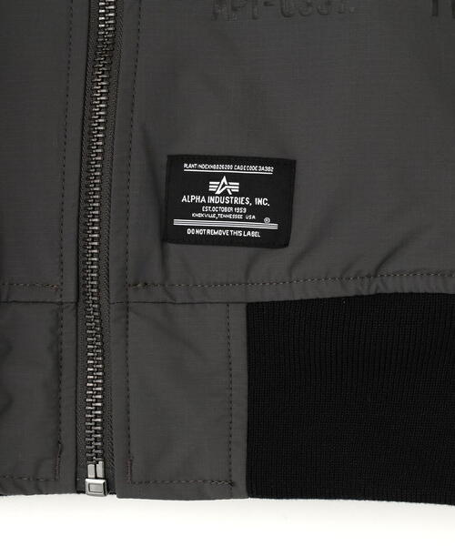 Alpha Industries（アルファインダストリーズ）の「Alpha Industries/アルファ インダストリーズ/L-2B RELAXED PATCHWORK FLIGHT JACKET/エルツービー リラックスド パッチワーク フライト ジャケット（その他アウター・メンズ・ブラック/ブルー系その他5・S/M/L/XL）」の12枚目の写真