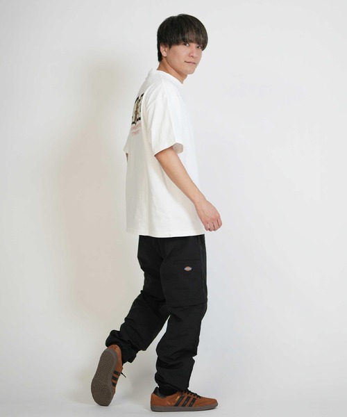 lost(ロスト)の「lost/ロスト JAPAN LAM TEE Tシャツ LM6S-2106(Tシャツ/カットソー・メンズ・グレイッシュブルー/ホワイト/スミクロ・M/L/XL)」の15枚目の写真
