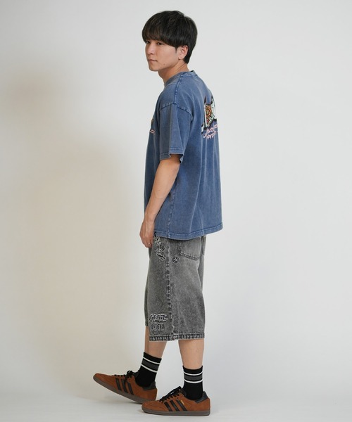 lost(ロスト)の「lost/ロスト JAPAN LAM TEE Tシャツ LM6S-2106(Tシャツ/カットソー・メンズ・グレイッシュブルー/ホワイト/スミクロ・M/L/XL)」の7枚目の写真