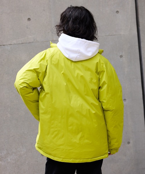 NANGA（ナンガ）の「NANGA AURORA TEX STAND COLLAR DOWN JACKET / ND2441-1A002-A，ND2441-1A002 秋服 冬服（ダウンジャケット/コート・メンズ・ライム・M/XL/L）」の7枚目の写真