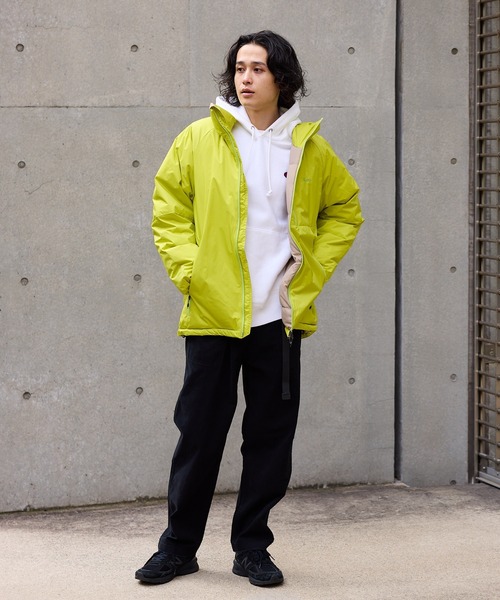 NANGA（ナンガ）の「NANGA AURORA TEX STAND COLLAR DOWN JACKET / ND2441-1A002-A，ND2441-1A002 秋服 冬服（ダウンジャケット/コート・メンズ・ライム・M/XL/L）」の9枚目の写真
