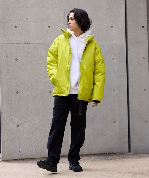 NANGA（ナンガ）の「NANGA AURORA TEX STAND COLLAR DOWN JACKET / ND2441-1A002-A，ND2441-1A002 秋服 冬服（ダウンジャケット/コート・メンズ・ライム・M/XL/L）」の10枚目の写真