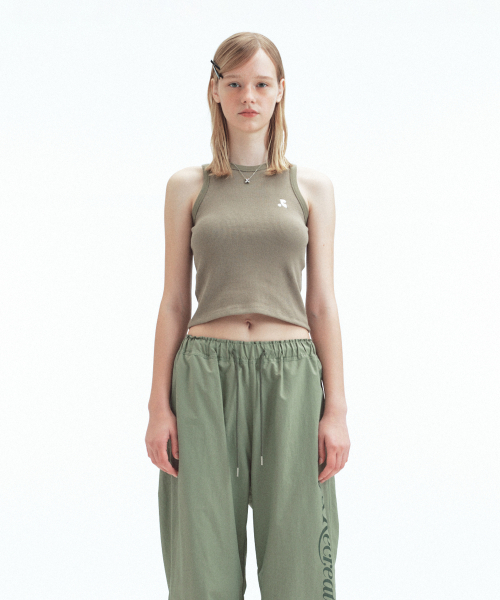 Rest&Recreation(レストアンドレクリエーション)の「WAFFLE SLEEVELESS - KHAKI(Tシャツ/カットソー・レディース・その他・ONE)」の3枚目の写真