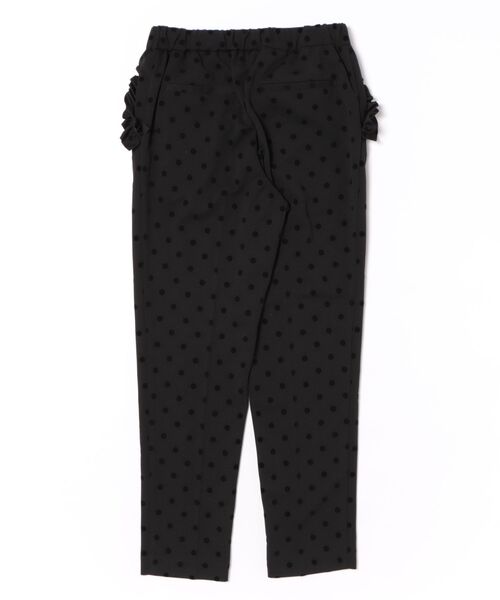 PICCIN PERLA（ピッチンペルラ）の「ストレッチポケットフリルドットパンツ（その他パンツ・レディース・ブラック・S）」の14枚目の写真