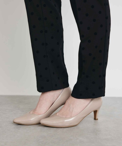 PICCIN PERLA（ピッチンペルラ）の「ストレッチポケットフリルドットパンツ（その他パンツ・レディース・ブラック・S）」の12枚目の写真