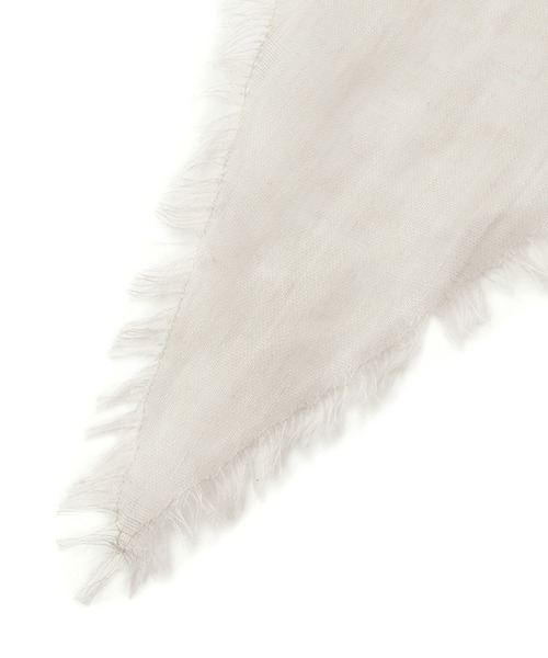 SALON adam et rope'(サロン アダム エ ロペ)の「リネンロサンジスカーフ(バンダナ/スカーフ・レディース・レッド/ダークブラウン/オフホワイト・FREE)」の15枚目の写真