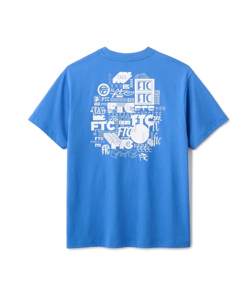 FTC（エフティーシー）の「FONT BLUE TEE（Tシャツ/カットソー・メンズ・ブルー系その他/ブラック/ホワイト・LARGE/MEDIUM/X-LARGE/SMALL）」の10枚目の写真