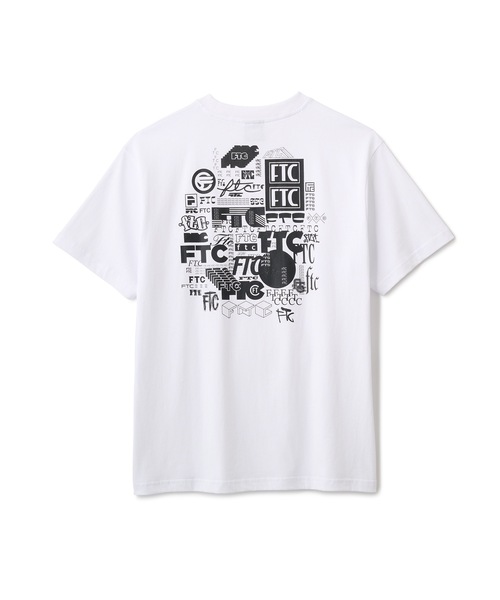 FTC（エフティーシー）の「FONT BLUE TEE（Tシャツ/カットソー・メンズ・ブルー系その他/ブラック/ホワイト・LARGE/MEDIUM/X-LARGE/SMALL）」の4枚目の写真