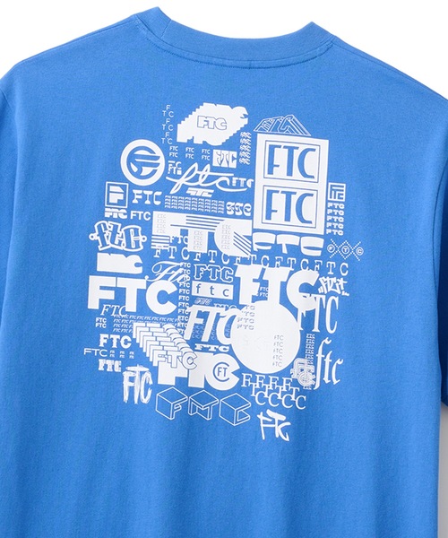 FTC（エフティーシー）の「FONT BLUE TEE（Tシャツ/カットソー・メンズ・ブルー系その他/ブラック/ホワイト・LARGE/MEDIUM/X-LARGE/SMALL）」の11枚目の写真