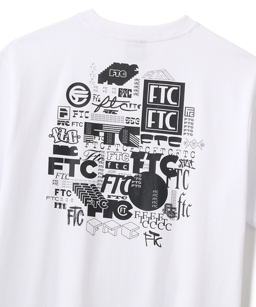 FTC（エフティーシー）の「FONT BLUE TEE（Tシャツ/カットソー・メンズ・ブルー系その他/ブラック/ホワイト・LARGE/MEDIUM/X-LARGE/SMALL）」の5枚目の写真