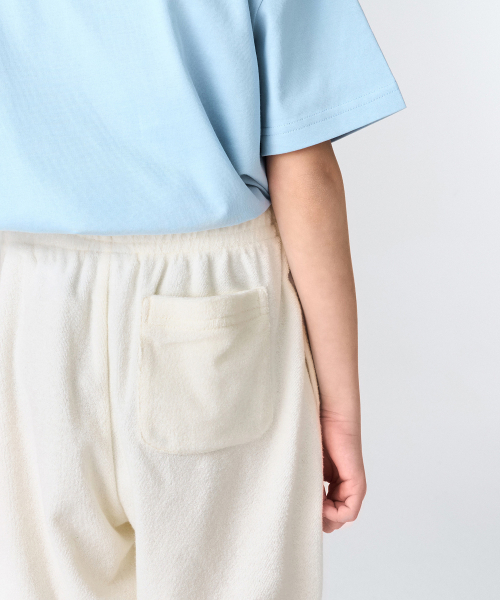 MUSINSA STANDARD KIDS（ムシンサスタンダードキッズ）の「テリークロスショーツ[クリーム]（その他パンツ・レディース・その他・100/110/120/130/140/150/160）」の5枚目の写真