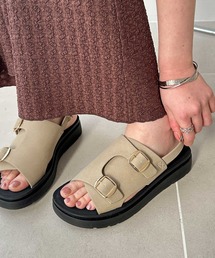 U.S. POLO ASSN.（ユーエスポロアッスン）の「GeeRA別注【U.S. POLO ASSN.】バックルデザインサンダル（サンダル）」