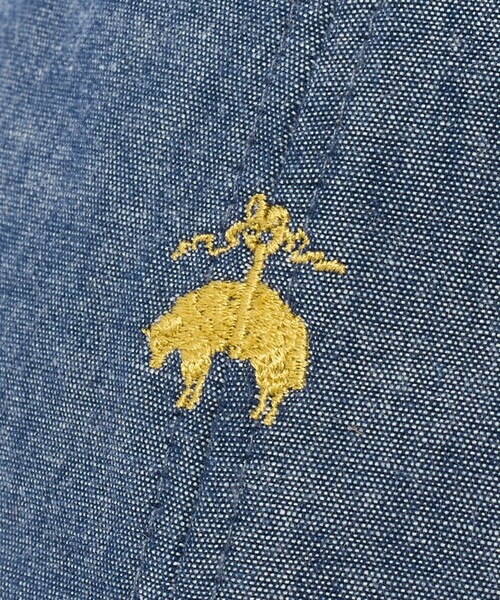 BROOKS BROTHERS(ブルックスブラザーズ)の「【別注】<Brooks Brothers> シャンブレー キャップ(キャップ・メンズ・ネイビー・FREE)」の7枚目の写真