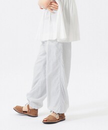 BEAMS BOY | チェック ストライプ ヘムコード パンツ(その他パンツ)