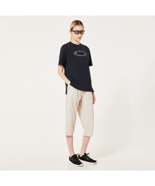 OAKLEY(オークリー)の「オークリーRADIANT UV SHADE ELLIPSE TEE 9.0Tシャツ/TRAINING WOMEN'S/スポーツ・トレーニング/レディース//OAKLEY(Tシャツ/カットソー・レディース・ブラック・XS/M/S)」の4枚目の写真