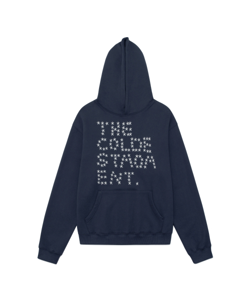 THECOLDESTMOMENT(ザコールデストモーメント)の「TCM star dot hoodie (navy)(パーカー・レディース・その他・LARGE/MEDIUM)」の2枚目の写真