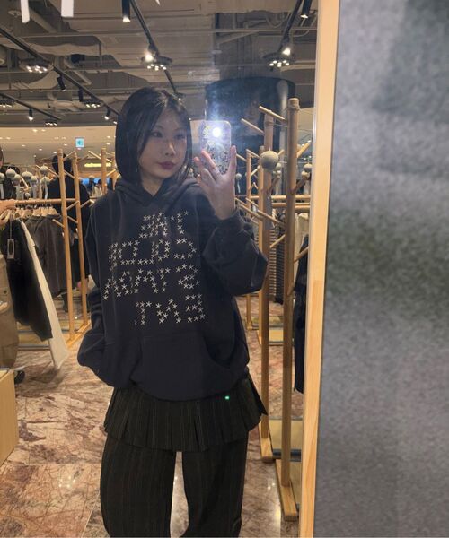 THECOLDESTMOMENT(ザコールデストモーメント)の「TCM star dot hoodie (navy)(パーカー・レディース・その他・LARGE/MEDIUM)」の11枚目の写真