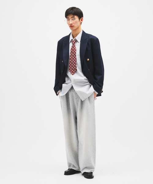 JOURNAL STANDARD（ジャーナルスタンダード）の「エイジング フェード 2タック スウェット パンツ（スウェットパンツ・メンズ・チャコールグレー/ブラック・LARGE/MEDIUM）」の19枚目の写真