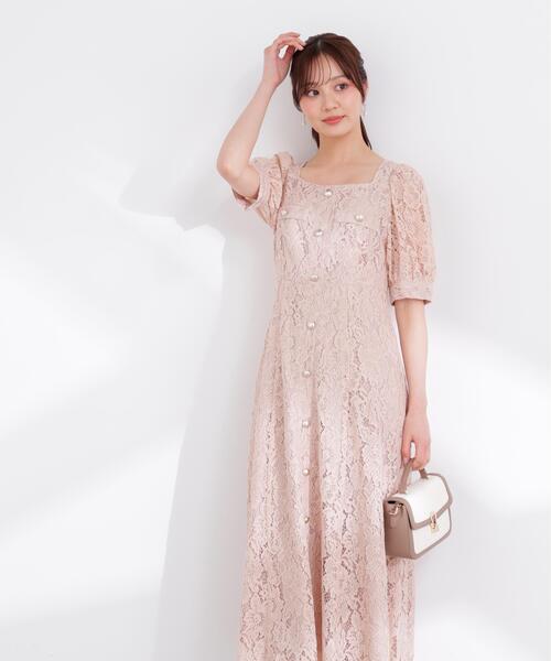 PROPORTION BODY DRESSING（プロポーションボディドレッシング）の「【加藤栞さん着用】フロントボタンレースワンピース / 1216140402（ワンピース・レディース・ホワイト/ピンク/ネイビー・SMALL/P/S/MEDIUM）」の17枚目の写真