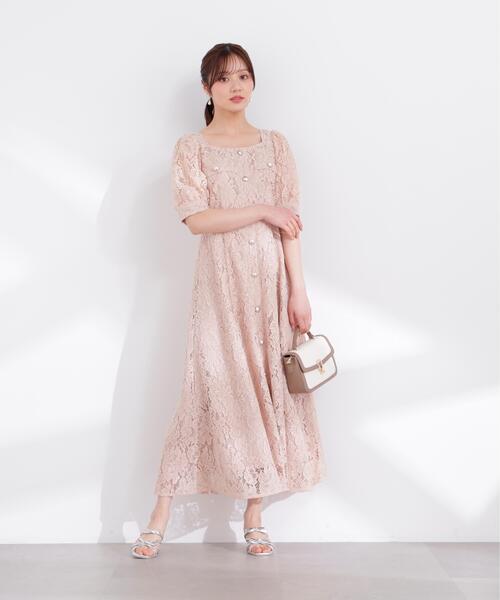 PROPORTION BODY DRESSING（プロポーションボディドレッシング）の「【加藤栞さん着用】フロントボタンレースワンピース / 1216140402（ワンピース・レディース・ホワイト/ピンク/ネイビー・SMALL/P/S/MEDIUM）」の20枚目の写真