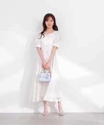 PROPORTION BODY DRESSING（プロポーションボディドレッシング）の「フロントボタンレースワンピース / 1216140402（ワンピース）」