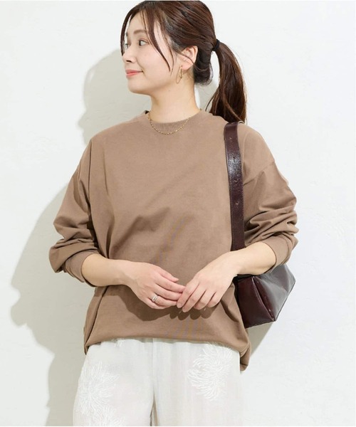 JOURNAL STANDARD(ジャーナルスタンダード)の「《WEB限定追加2》タックスウェットシャツ(Tシャツ/カットソー・レディース・ホワイト/ブラウン系その他/ブラック系その他/ウッド・FREE)」の20枚目の写真