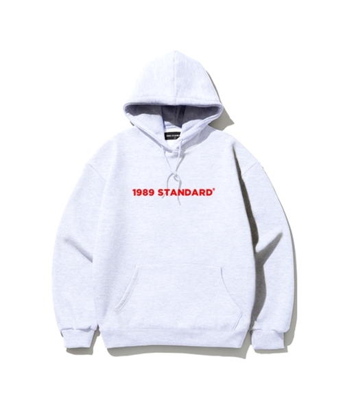 1989STANDARD(1989スタンダード)の「ベーシックロゴフードパーカー (STHSTD-0006)(パーカー・レディース・ブラック/ダークグレー/ネイビー/ライトグレー・LARGE/MEDIUM/X-LARGE)」の3枚目の写真