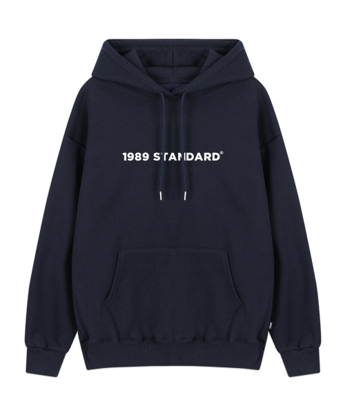 1989STANDARD(1989スタンダード)の「ベーシックロゴフードパーカー (STHSTD-0006)(パーカー・レディース・ブラック/ダークグレー/ネイビー/ライトグレー・LARGE/MEDIUM/X-LARGE)」の8枚目の写真