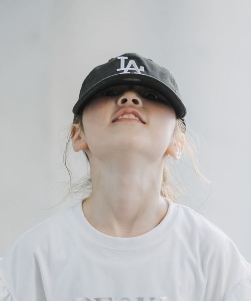 GLOBAL WORK（グローバルワーク）の「NEWERA CAP/618163（キャップ・キッズ・ネイビー/ブラック/ホワイト/ブルー・FREE）」の11枚目の写真
