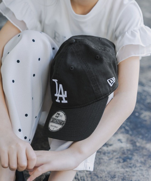 GLOBAL WORK（グローバルワーク）の「NEWERA CAP/618163（キャップ・キッズ・ネイビー/ブラック/ホワイト/ブルー・FREE）」の7枚目の写真