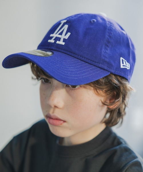 GLOBAL WORK（グローバルワーク）の「NEWERA CAP/618163（キャップ・キッズ・ネイビー/ブラック/ホワイト/ブルー・FREE）」の6枚目の写真