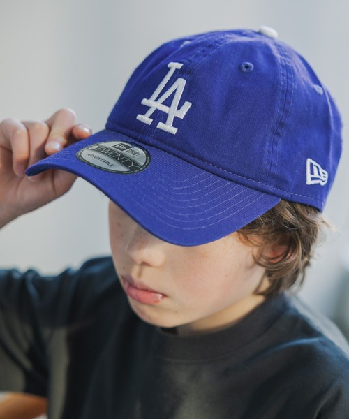 GLOBAL WORK（グローバルワーク）の「NEWERA CAP/618163（キャップ・キッズ・ネイビー/ブラック/ホワイト/ブルー・FREE）」の5枚目の写真