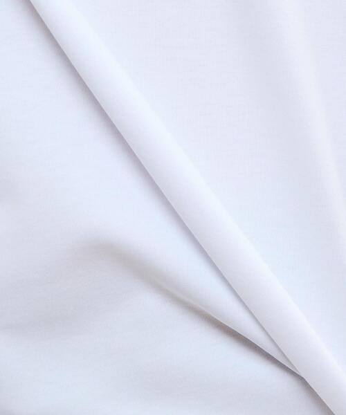 MEN'S MELROSE(メンズメルローズ)の「シルケットスムース スタンダード半袖Tシャツ | COOL TOUCH COTTON(Tシャツ/カットソー・メンズ・グレー/ブルーグレー/ベージュ/ホワイト・3/5/4)」の11枚目の写真